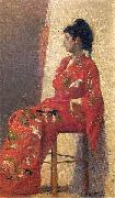 unknow artist Japanese woman Spain oil painting artist